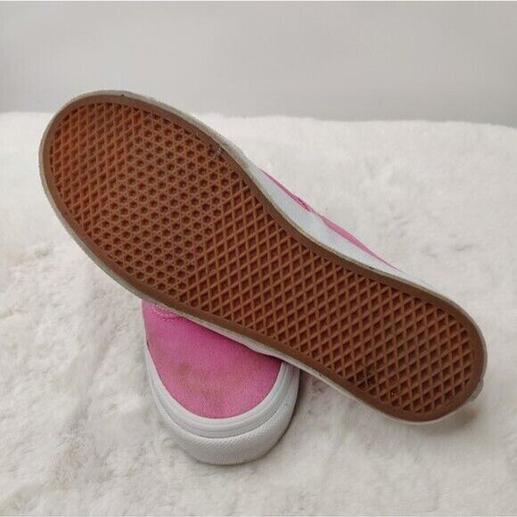 Pink canvas Vans sz 5 - Picture 6 of 7